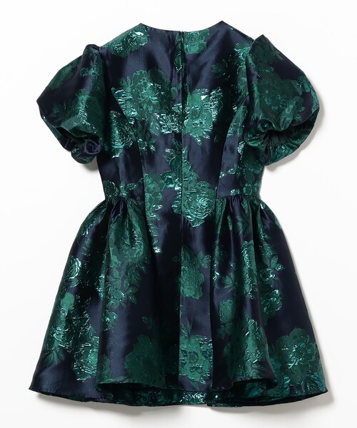 Sister Jane(シスタージェーン)の「sister jane / LiLili Jacquard Mini Dress(ワンピース・レディース・グリーン・SMALL)」の9枚目の写真