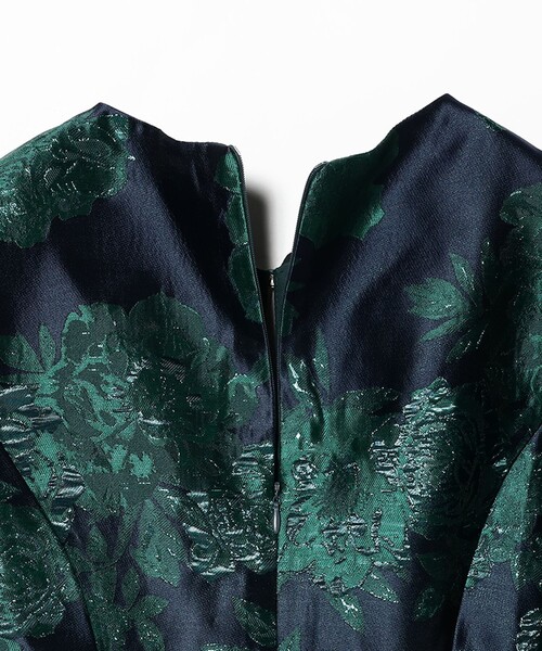 Sister Jane(シスタージェーン)の「sister jane / LiLili Jacquard Mini Dress(ワンピース・レディース・グリーン・SMALL)」の10枚目の写真