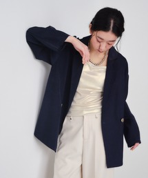 Shelly island | 【SETUP対応】ニュアンステーラードジャケット(テーラードジャケット)