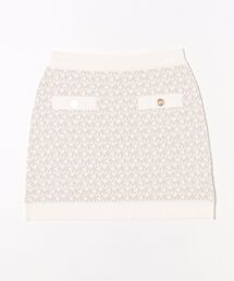 MICHAEL KORS（マイケルコース）の「MK DOT ロゴ ジャカード ニット スカート（スカート）」