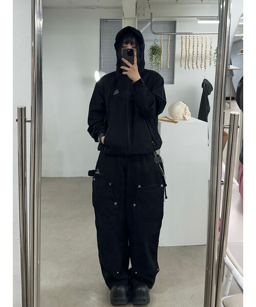 TRAVEL(トラベル)の「ウィングオープンウインドブレーカー ブラック(ナイロンジャケット・レディース・その他・LARGE/MEDIUM/SMALL)」の13枚目の写真