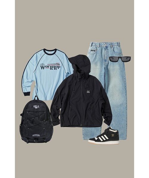 TRAVEL(トラベル)の「ウィングオープンウインドブレーカー ブラック(ナイロンジャケット・レディース・その他・LARGE/MEDIUM/SMALL)」の16枚目の写真