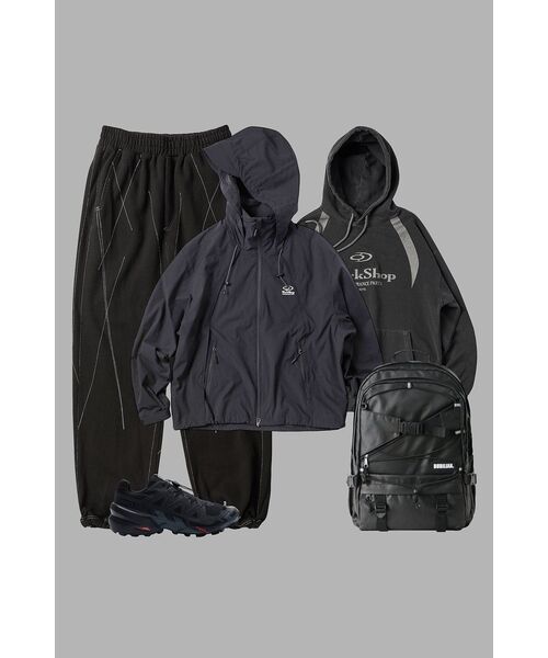 TRAVEL(トラベル)の「ウィングオープンウインドブレーカー ブラック(ナイロンジャケット・レディース・その他・LARGE/MEDIUM/SMALL)」の17枚目の写真