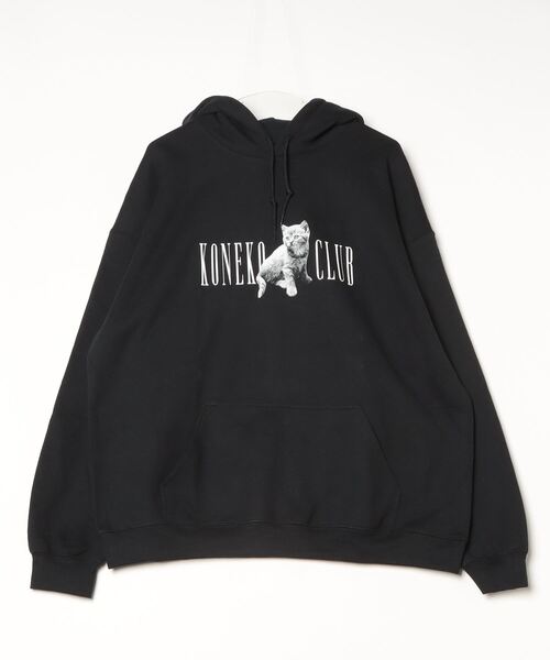 AKISHIKA design(アキシカデザイン)の「KNK CLUB HOODIE(パーカー・メンズ・Black・L/XL)」の7枚目の写真