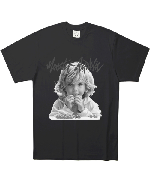 MONSTER REPUBLIC(モンスターリパブリック)の「ハッピーカイデンアッシュグレーTシャツブラック(Tシャツ/カットソー・レディース・その他・LARGE/MEDIUM/SMALL/X-LARGE)」の1枚目の写真