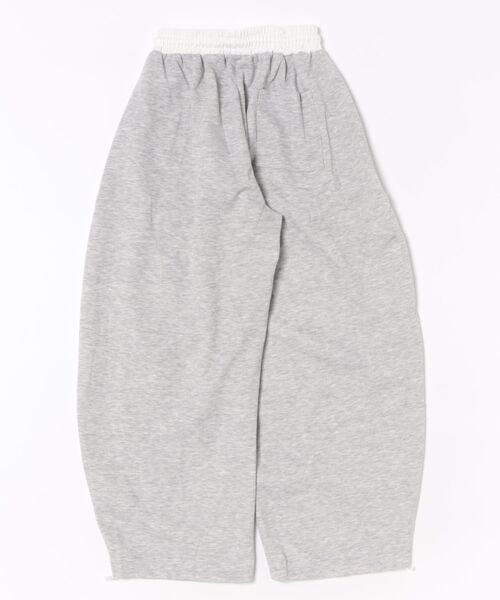 HALEY PESCA（ヘーリーペスカ）の「HALEY PESCA/I LOVE パッチワーク　バイカラースウェットパンツ（スウェットパンツ・レディース・ネイビー/グレー・MEDIUM/SMALL）」の10枚目の写真