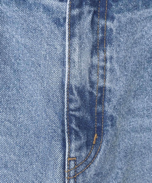 PBLIM（ページボーイリム）の「《UNISEX》ワイドハーフパンツ（デニムパンツ・レディース・ブルー/ブラック/レオパード/リアルツリーカモ・MEDIUM/LARGE）」の12枚目の写真