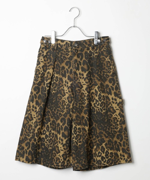 PBLIM（ページボーイリム）の「《UNISEX》ワイドハーフパンツ（デニムパンツ・レディース・ブルー/ブラック/レオパード/リアルツリーカモ・MEDIUM/LARGE）」の17枚目の写真