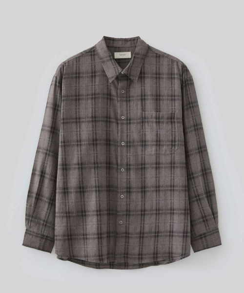 FABREGAT(ファブレガ)の「本ピグダイングチェックシャツ(インディピンク)(シャツ/ブラウス・レディース・その他・2/4/3)」の1枚目の写真