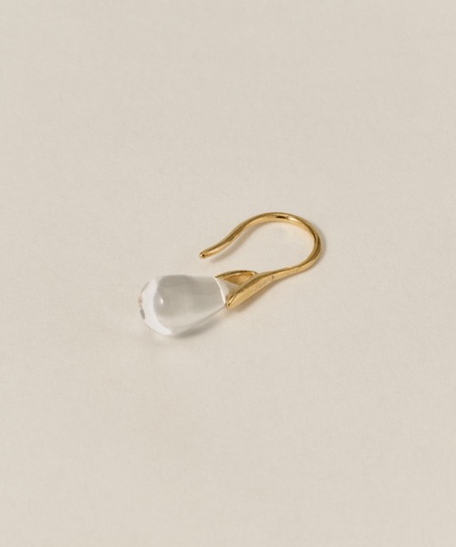 novice（ノーヴィス）の「【novice】 Drop Stone Pierce［Silver925］（ピアス（両耳用）・レディース・シルバー系その他/ゴールド系その他/ゴールド系その他2/シルバー系その他2・FREE）」の6枚目の写真