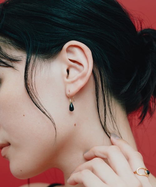 novice（ノーヴィス）の「【novice】 Drop Stone Pierce［Silver925］（ピアス（両耳用）・レディース・シルバー系その他/ゴールド系その他/ゴールド系その他2/シルバー系その他2・FREE）」の14枚目の写真