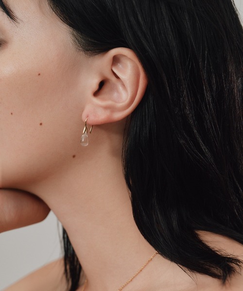 novice（ノーヴィス）の「【novice】 Drop Stone Pierce［Silver925］（ピアス（両耳用）・レディース・シルバー系その他/ゴールド系その他/ゴールド系その他2/シルバー系その他2・FREE）」の18枚目の写真