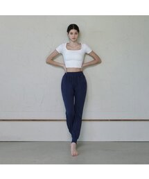DEVIWEAR（デヴィウェア）の「Women's Yoga Wear DEVI-B0055 - Navy Pilates Comfortable Jogger Pants（スウェットパンツ）」