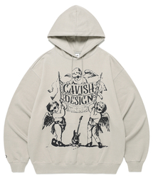 Cavish | FLAG ANGELS HOODIE ASH(CV2EFUM403A)(パーカー)