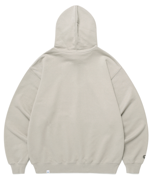 Cavish(カビシ)の「FLAG ANGELS HOODIE ASH(CV2EFUM403A)(パーカー・レディース・ライトグレー・SMALL/LARGE/X-LARGE)」の2枚目の写真