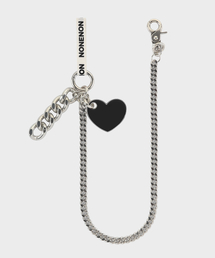 NONENON（ノンノン）の「BLACK LOVE KEYRING_L（キーケース/キーアクセサリー）」