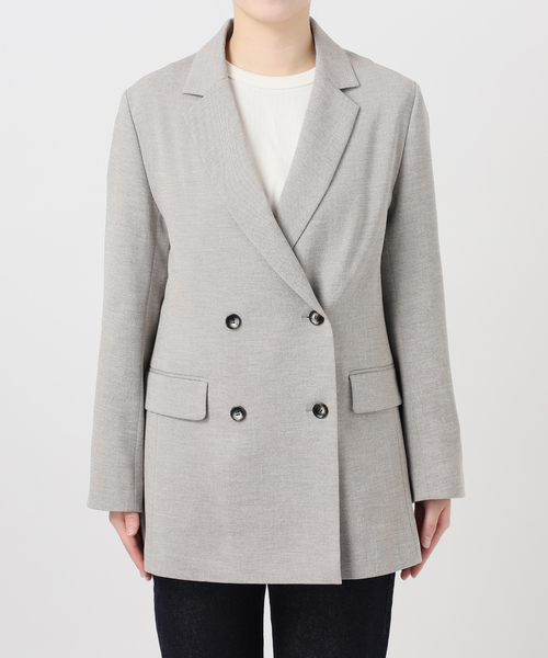 セットアップ対応可/追加2》ウォッシャブルツイルダブルジャケット