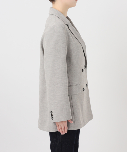 セットアップ対応可/追加2》ウォッシャブルツイルダブルジャケット