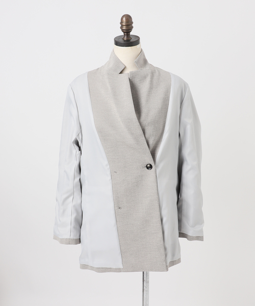 セットアップ対応可/追加2》ウォッシャブルツイルダブルジャケット