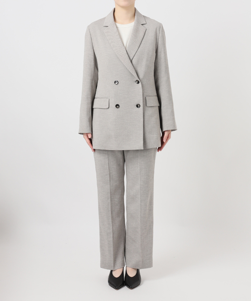 セットアップ対応可/追加2》ウォッシャブルツイルダブルジャケット