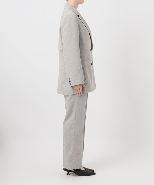 セットアップ対応可/追加2》ウォッシャブルツイルダブルジャケット