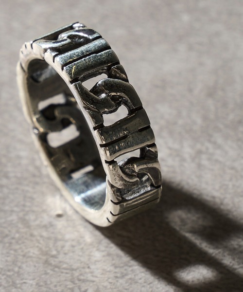 MAISON CLUB（メゾンクラブ）の「【MAISON CLUB】Belt Design Silver925 Ring / ベルトデザインリング シルバー925 KUN（リング・メンズ・シルバー・15 ）」の7枚目の写真