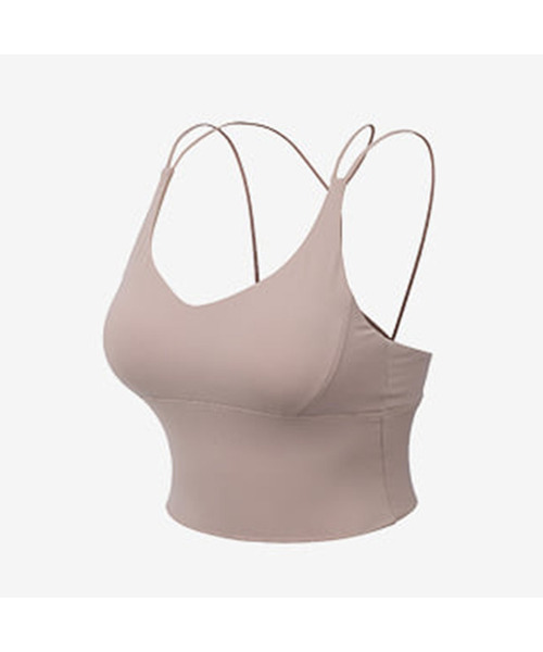 CONCHWEAR(コンチウェア)の「バッククロススポーツトップ (6色)(チューブトップ・レディース・ホワイト/ミント/ベージュ/オレンジ/パープル/ブラック・LARGE/MEDIUM/SMALL)」の3枚目の写真