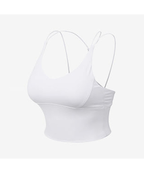 CONCHWEAR(コンチウェア)の「バッククロススポーツトップ (6色)(チューブトップ・レディース・ホワイト/ミント/ベージュ/オレンジ/パープル/ブラック・LARGE/MEDIUM/SMALL)」の1枚目の写真