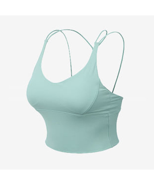 CONCHWEAR(コンチウェア)の「バッククロススポーツトップ (6色)(チューブトップ・レディース・ホワイト/ミント/ベージュ/オレンジ/パープル/ブラック・LARGE/MEDIUM/SMALL)」の4枚目の写真