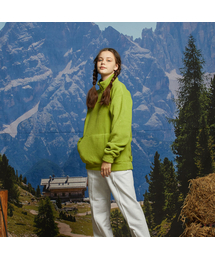 BALANT（バラント）の「Hope and Fashion Half Zip-Up T-Shirt - Green（その他トップス）」