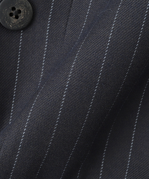 JOINT WORKS（ジョイントワークス）の「J ダブルストライプジャケット（テーラードジャケット・メンズ・チャコールグレー/ネイビー・MEDIUM/LARGE）」の12枚目の写真