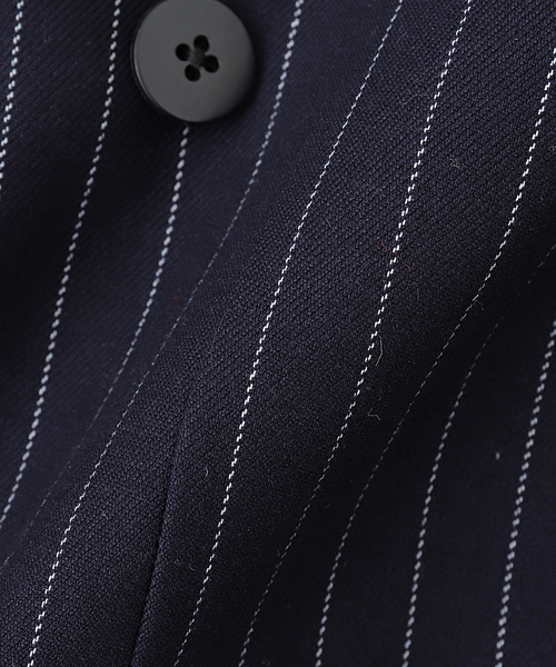 JOINT WORKS（ジョイントワークス）の「J ダブルストライプジャケット（テーラードジャケット・メンズ・チャコールグレー/ネイビー・MEDIUM/LARGE）」の13枚目の写真