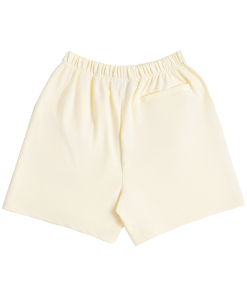 TEN PAST SEVEN(テン ファスト セブン)の「ロゴスウェットショーツ - アイボリー(その他パンツ・メンズ・その他・SMALL/MEDIUM/LARGE)」の2枚目の写真
