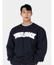 TURTLEBACK（タートルバック）の「ツートンオーバーサイズスウェット [ネイビー]（スウェット）」