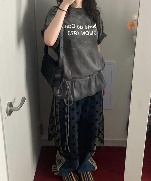 KANEITEI(カネイテイ)の「ディジョン ショートスリーブ(ホワイト)(Tシャツ/カットソー・レディース・ホワイト・MEDIUM/LARGE/X-LARGE)」の3枚目の写真
