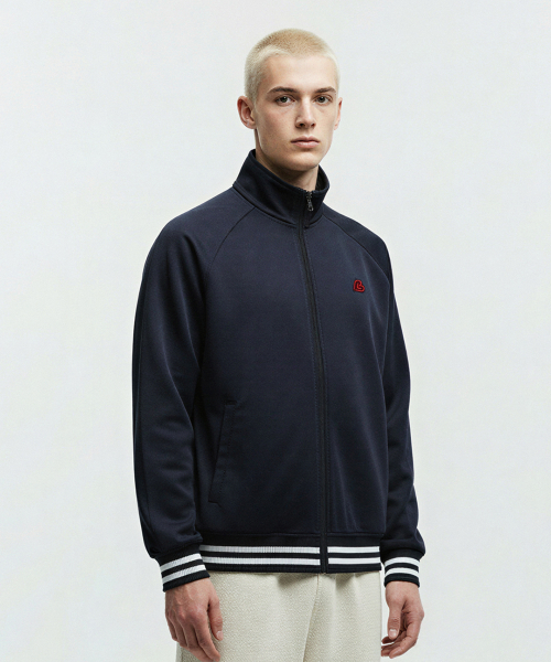 LENGAGEMENT（ランガージュマン）の「スモールハートスタジアムトラックトップジャージ [ネイビー]（ジャージ・レディース・ネイビー・SMALL/MEDIUM/LARGE）」の8枚目の写真