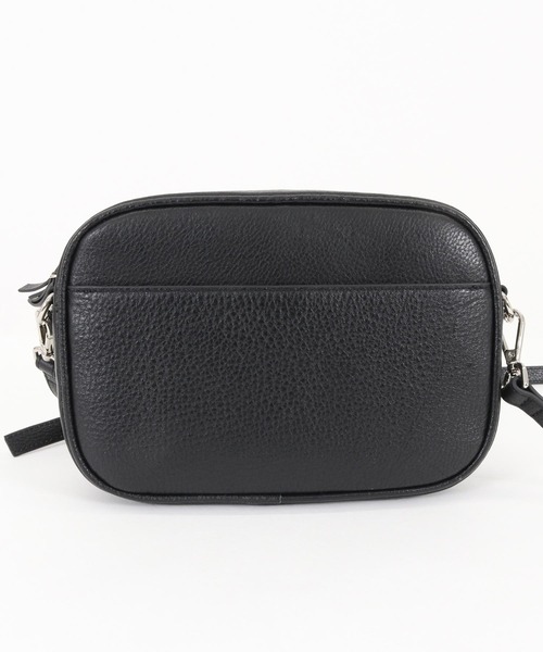 ADAM PATEK（アダムパテック）の「ADAMPATEK/shrink leather mini camera bag/レザーミニカメラバッグ（ショルダーバッグ・メンズ・ブラック・FREE）」の3枚目の写真
