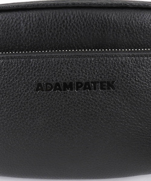 ADAM PATEK（アダムパテック）の「ADAMPATEK/shrink leather mini camera bag/レザーミニカメラバッグ（ショルダーバッグ・メンズ・ブラック・FREE）」の9枚目の写真