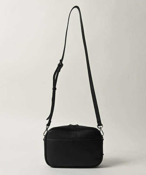 ADAM PATEK（アダムパテック）の「ADAMPATEK/shrink leather mini camera bag/レザーミニカメラバッグ（ショルダーバッグ・メンズ・ブラック・FREE）」の15枚目の写真