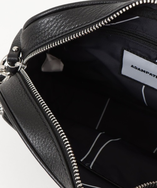 ADAM PATEK（アダムパテック）の「ADAMPATEK/shrink leather mini camera bag/レザーミニカメラバッグ（ショルダーバッグ・メンズ・ブラック・FREE）」の20枚目の写真