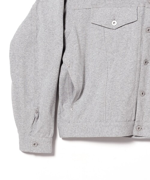 BEAMS(ビームス)の「カットソー G-ジャケット【リラックスフィット】(ブルゾン・メンズ・ブラック/グレー・L/M/XL/S)」の5枚目の写真