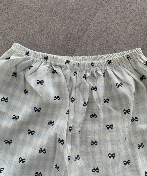 SHEPP(シープ)の「アソート柄リラックス ワイドストレート イージーパンツ ルームウェア セミワイドパンツ(その他パンツ・レディース・その他4/その他/その他6/その他1/その他2/その他3/その他5・F)」の8枚目の写真