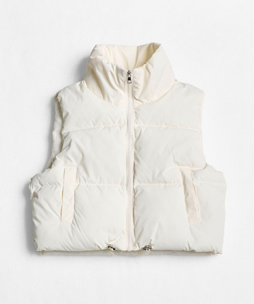 CALIFORNIA OUTFITTERS(カリフォルニア アウトフィッターズ)の「12D6 中綿 ショートベスト(ダウンベスト・メンズ・アイボリー/ブラック/ブラウン・FREE)」の2枚目の写真