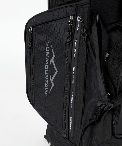 UNITED ARROWS GOLF（ユナイテッドアローズゴルフ）の「【別注】＜SUN MOUNTAIN＞スタンド キャディバッグ（ゴルフグッズ・メンズ・ブラック/ネイビー・FREE）」の5枚目の写真