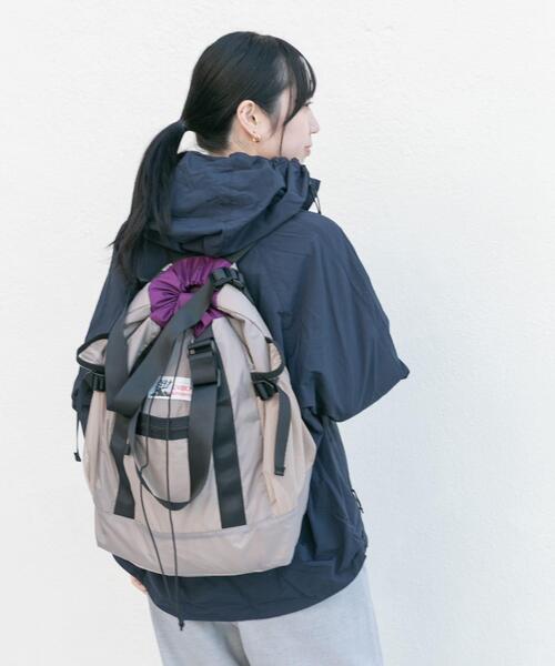 Caribou（カリブー）の「『別注』Caribou Mountaineering×EKAL　L. WEIGHT PACK TOTE（トートバッグ・レディース・グレー系その他/ブラック・FREE）」の8枚目の写真