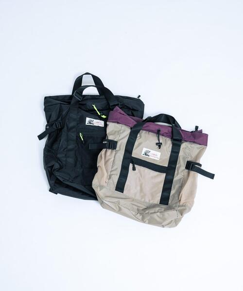 Caribou（カリブー）の「『別注』Caribou Mountaineering×EKAL　L. WEIGHT PACK TOTE（トートバッグ・レディース・グレー系その他/ブラック・FREE）」の14枚目の写真