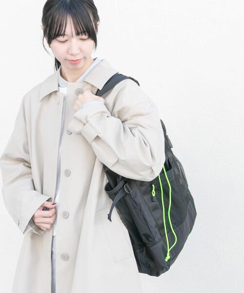 Caribou（カリブー）の「『別注』Caribou Mountaineering×EKAL　L. WEIGHT PACK TOTE（トートバッグ・レディース・グレー系その他/ブラック・FREE）」の20枚目の写真