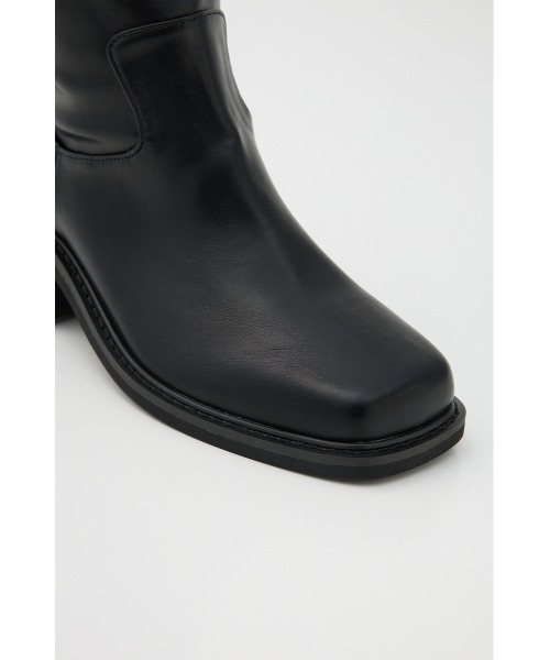 LAGUA GEM(ラグアジェム)の「RIB FIT LONG ブーツ(ブーツ・レディース・ブラック・SMALL/MEDIUM/LARGE)」の6枚目の写真