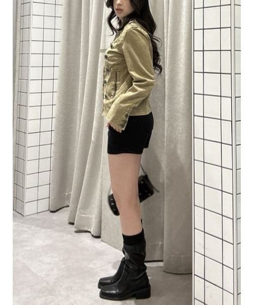 LAGUA GEM（ラグアジェム）の「RIB FIT LONG ブーツ（ブーツ・レディース・ブラック・SMALL/MEDIUM/LARGE）」の21枚目の写真