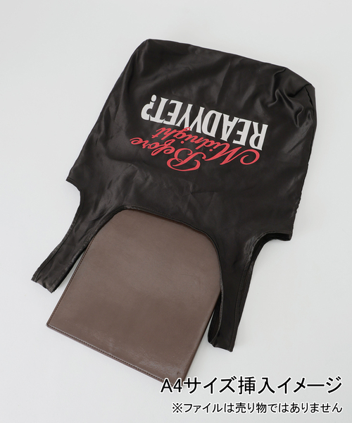 SKIN(スキン)の「【SKIN/スキン】Reversible Bag(トートバッグ・レディース・ブラウン/レッド・FREE)」の18枚目の写真